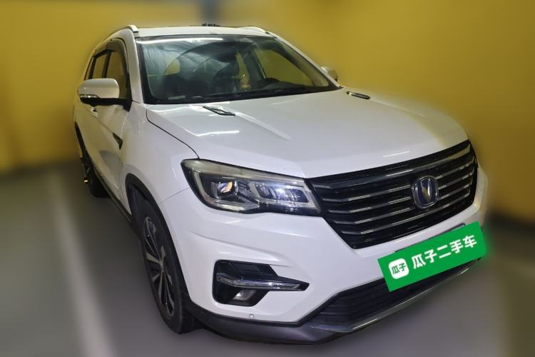 Used CHANGAN CS75 2018 280T Automatic Yazi Model China V Standard Front Right 45 Deg