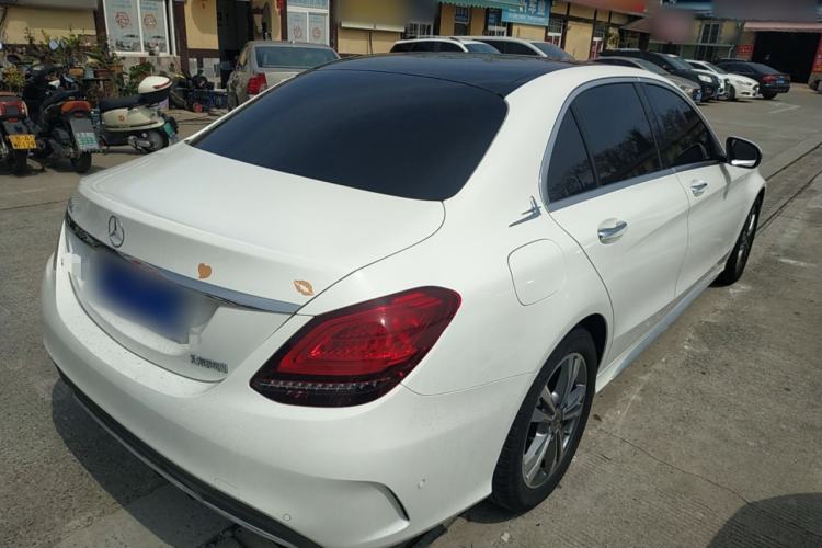 Used Mercedes-Benz C-Class 2021 C 200 L Fashion Edition Sport Version Rear Right 45 Deg