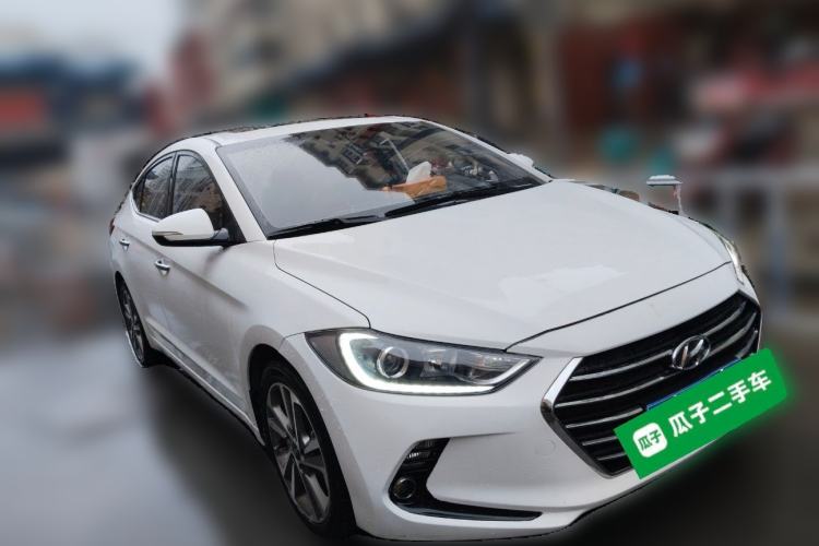 Used Hyundai Elantra (6th Generation / Lingdong) 2016 1.6L Automatic ZhiXuan – Elite Version Front Right 45 Deg