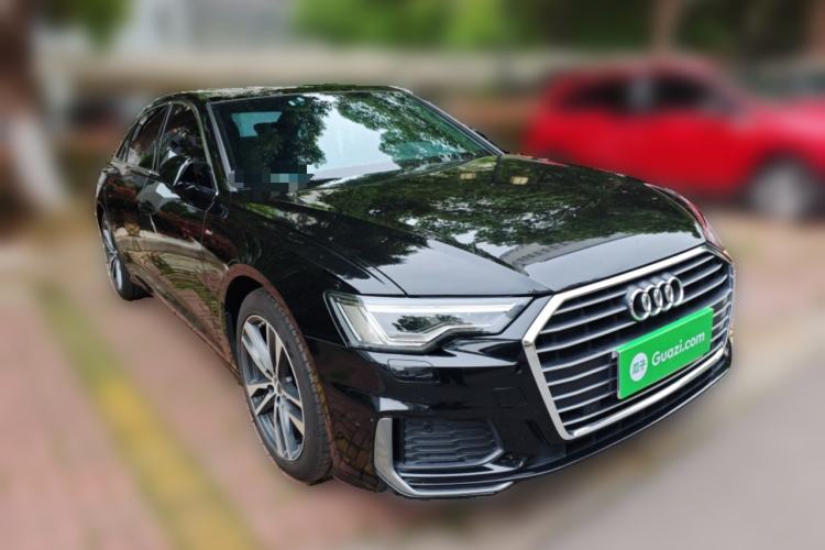 Used Audi A6L 2019 40 TFSI Luxury Dynamic Model Front Right 45 Deg