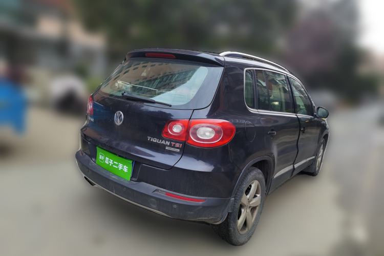 Used Volkswagen Tiguan 2012 2.0 TSI Automatic All-Wheel Drive Elite Edition Rear Right 45 Deg