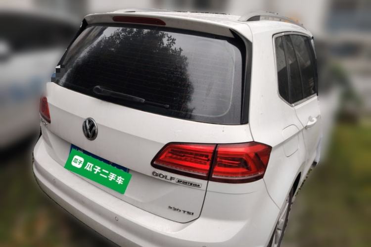 Used Volkswagen Golf Sportsvan 2018 230TSI Automatic Trend Edition Rear Right 45 Deg