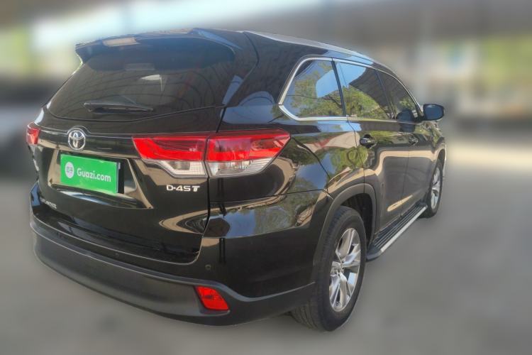 Used Toyota Highlander 2018 2.0T Two-Wheel Drive Elite Edition 5 Seats Emission Standard China V Rear Right 45 Deg