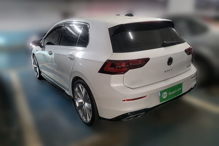 Used Volkswagen Golf 2021 280TSI DSG R-Line Rear Left 45 Deg