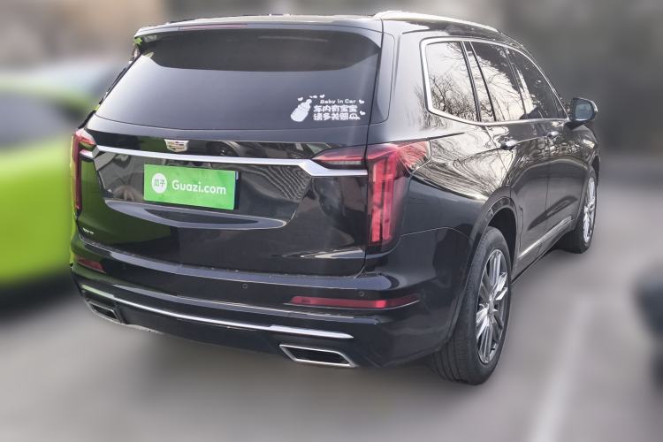 Used Cadillac XT6 2021 2.0T Six-Seater Four-Wheel-Drive Luxury Version Rear Right 45 Deg