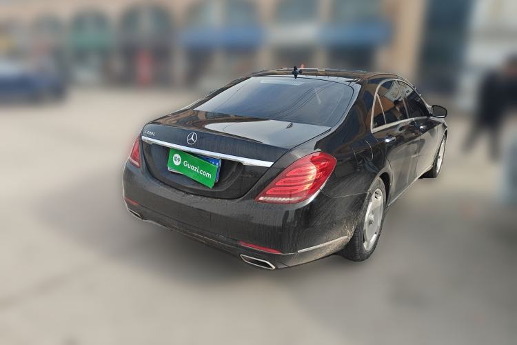 Used Mercedes-Benz S-Class 2014 S 320 L Luxury Model Rear Right 45 Deg