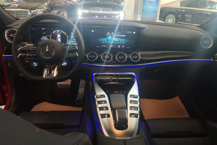 Used Mercedes-Benz AMG GT 2022 AMG GT 50 4MATIC+ Four-Door Coupe Center Console