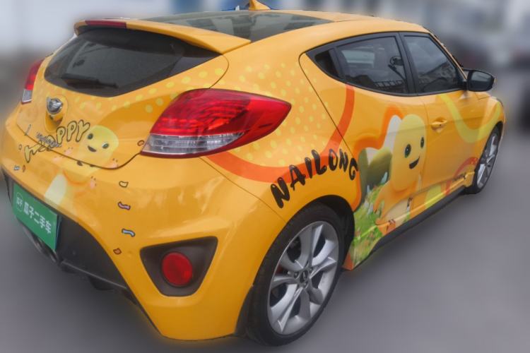 Used Hyundai Veloster 2015 1.6T Automatic Prestige Edition Rear Right 45 Deg