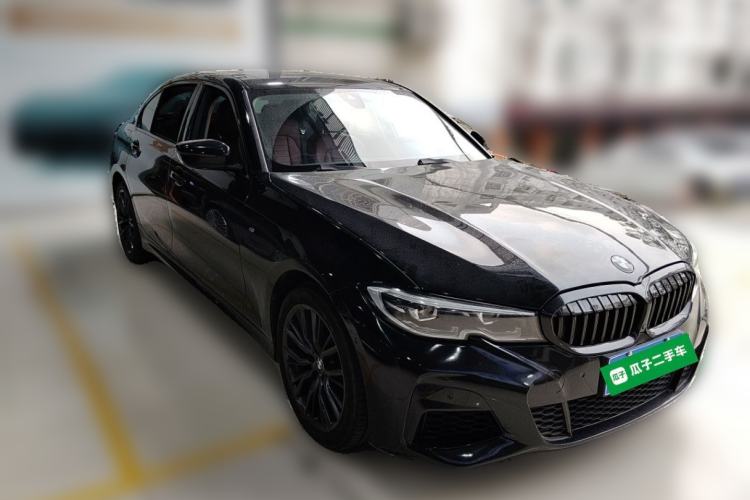 Used BMW 3 Series 2021 325Li M Sport Shadowline Package Front Right 45 Deg