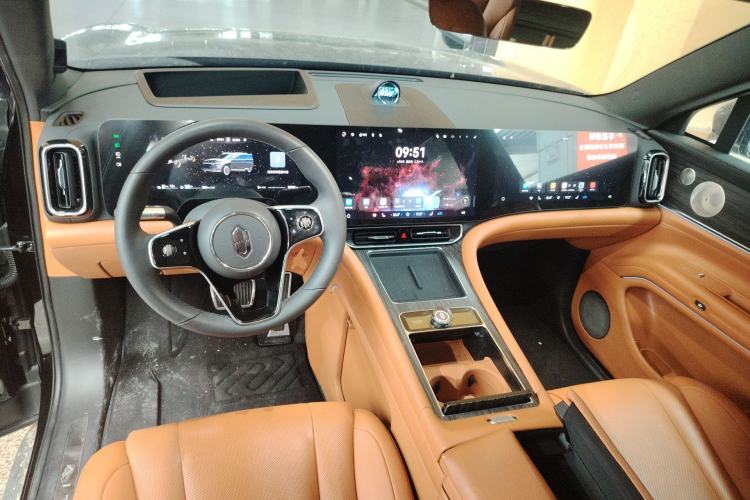 Used Hima AITO M9 2024 Range-Extended Max Edition 42 kWh 6-Seater Version Center Console