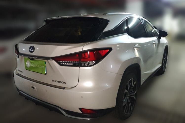 Used Lexus RX 2020 Revised Version 450h Four-Wheel Drive Elegant Edition Rear Right 45 Deg