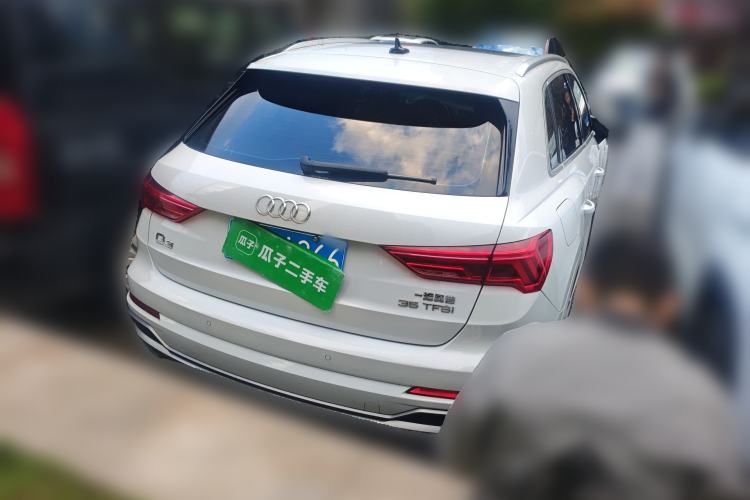 Used Audi Q3 2020 35 TFSI Fashion Dynamic Model Rear Right 45 Deg