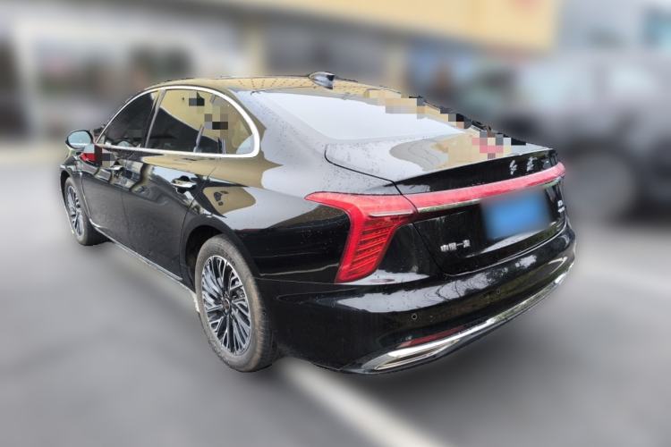 Used Hongqi H5 2025 2.0T Automatic Flag Edition – 500 000 Units Commemorative Version Rear Left 45 Deg