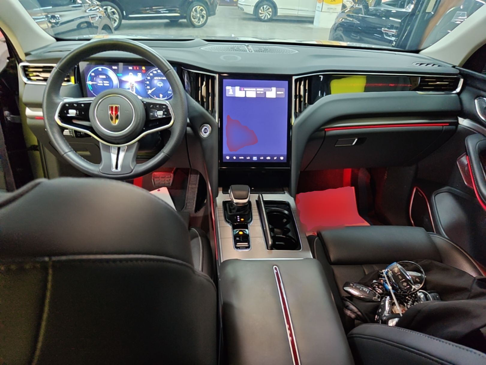 Hongqi HS7 PHEV 2024 2.0T PHEV Four-Wheel-Drive Flagship Edition 6 Seats — снимка 12