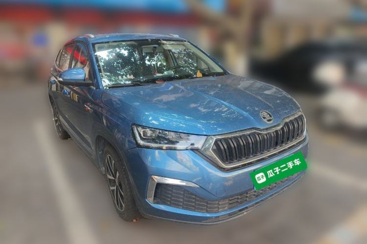 Used Skoda Kamiq 2020 GT 1.5L Automatic Comfort Edition China VI Standard Front Right 45 Deg
