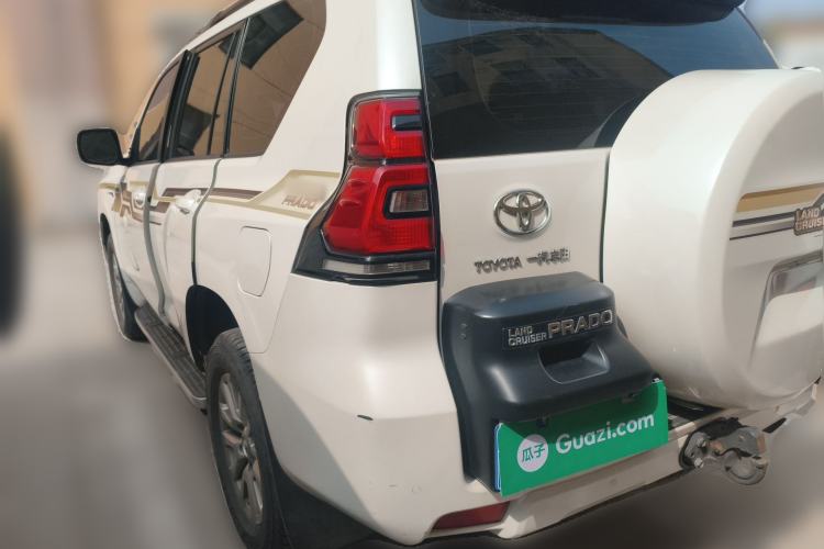 Used Toyota Prado 2018 3.5L Automatic TX-L with Rear-Mounted Spare Tire Rear Left 45 Deg