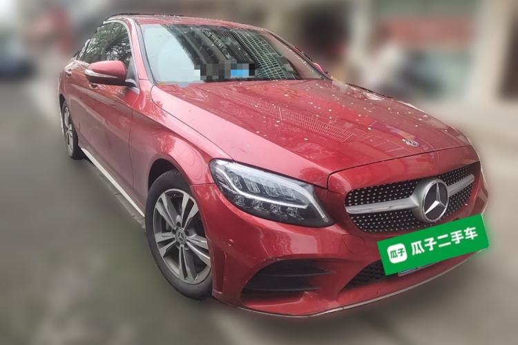 Used Mercedes-Benz C-Class 2019 C 180 L Fashion Edition Sport Version Front Right 45 Deg