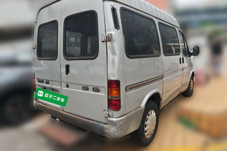 Used Ford Classic Transit 2013 2.8T Diesel Logistics Model with Short Wheelbase and Mid-Roof JX493ZLQ4 Rear Right 45 Deg