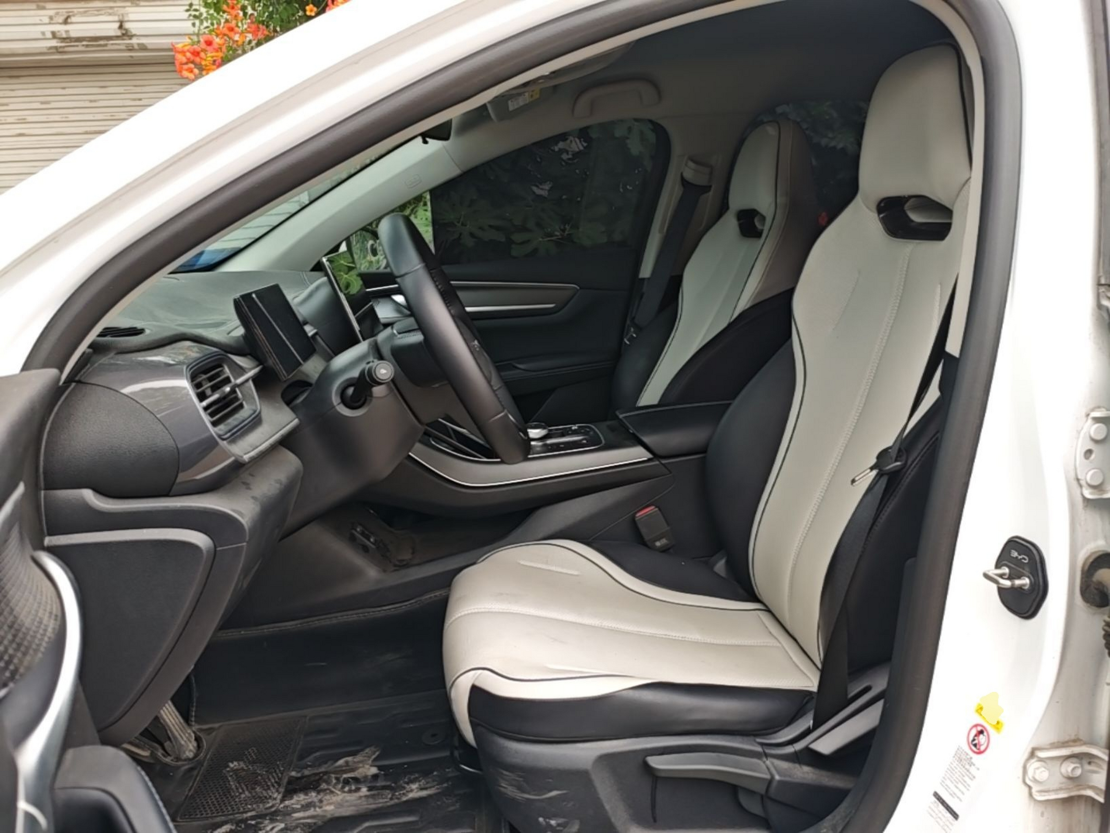 Avant de la voiture