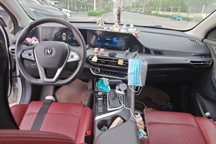 Used CHANGAN Eado 2020 PLUS Blue Whale NE 1.4T GDI DCT Flagship Model Center Console