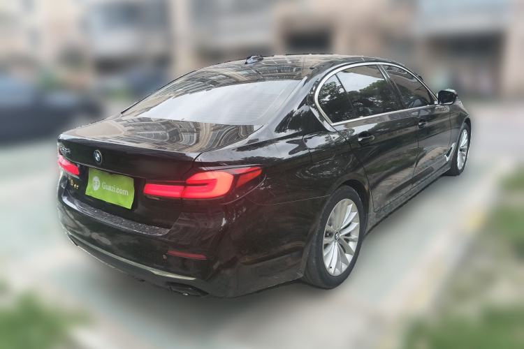 Used BMW 5 Series New Energy 2021 535Le Luxury Package Rear Right 45 Deg