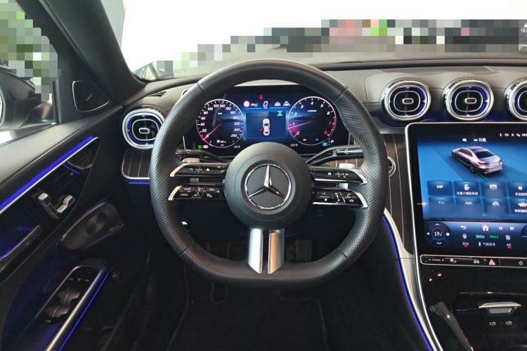 Used Mercedes-Benz C-Class 2024 Facelifted C-Class 260 L Night Edition Sports Version Steering Wheel