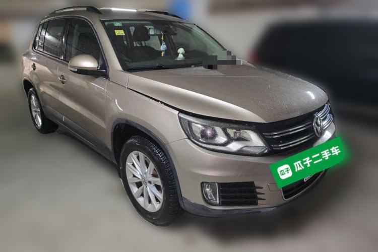 Used Volkswagen Tiguan 2015 1.8TSI Automatic Two-Wheel Drive Comfort Edition Front Right 45 Deg
