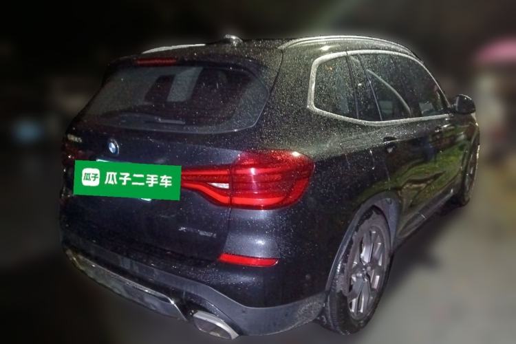 Used BMW X3 2021 xDrive28i Luxury Package Rear Right 45 Deg