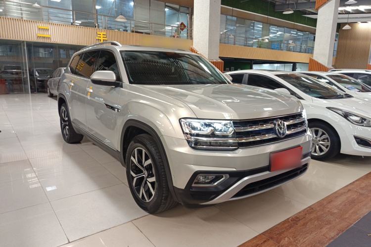 Used Volkswagen Teramont 2020 380TSI Four-Wheel Drive Luxury Version China VI Standard Front Right 45 Deg