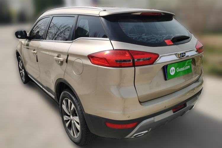 Used Geely Auto Emgrand X7 Sport 2016 2.0L Manual ZhiShang Version Rear Left 45 Deg