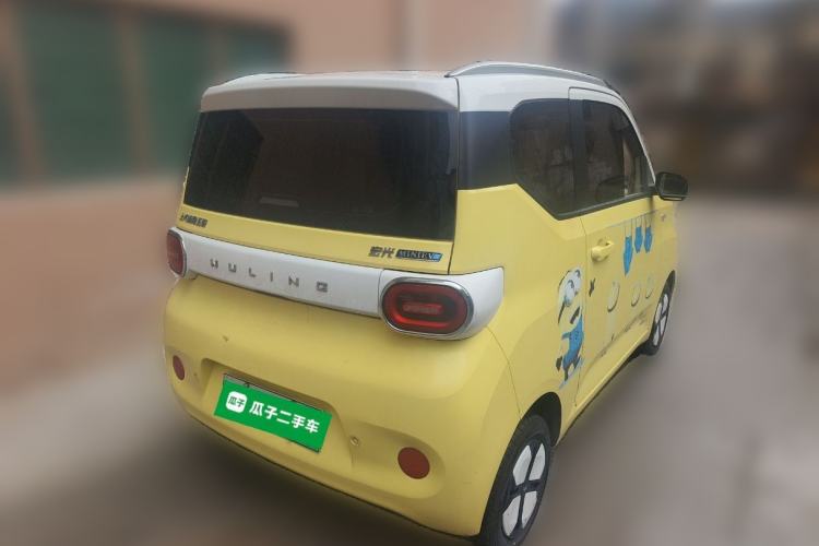 Used Wuling Hongguang MINIEV 2024 3rd Generation 215km Advanced Version Rear Right 45 Deg