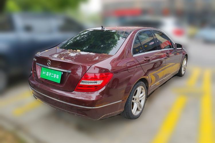 Used Mercedes-Benz C-Class 2013 C 260 CGI Elegant Model Rear Right 45 Deg