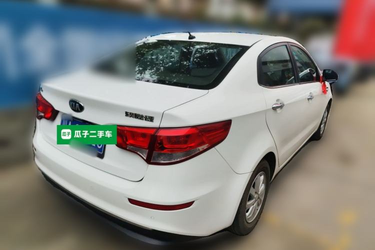 Used Kia K2 2012 Sedan 1.4L MT GL Commemorative Edition Rear Right 45 Deg