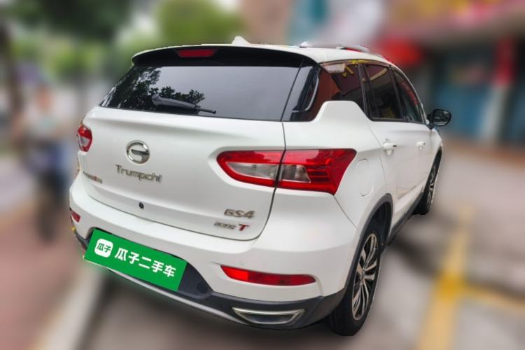 Used GAC Trumpchi GS4 2017 235T Automatic Two-Wheel Drive Luxury Smart Connectivity Version Rear Right 45 Deg