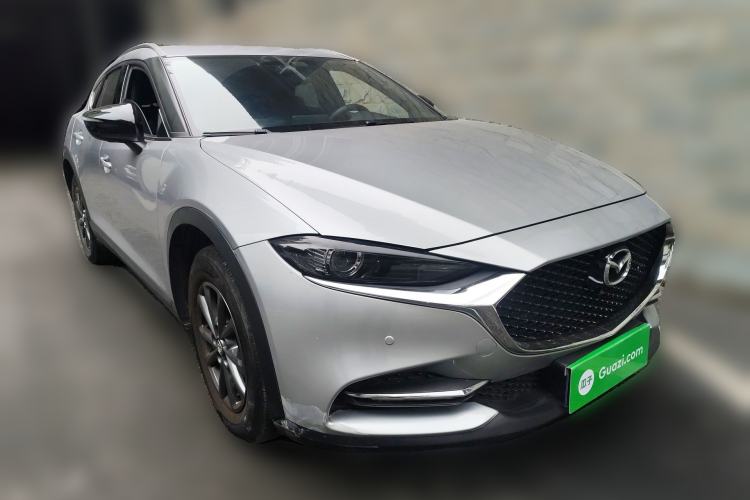 Used Mazda CX-4 2020 2.0L Automatic Two-Wheel Drive Blue Sky Luxury Edition Front Right 45 Deg