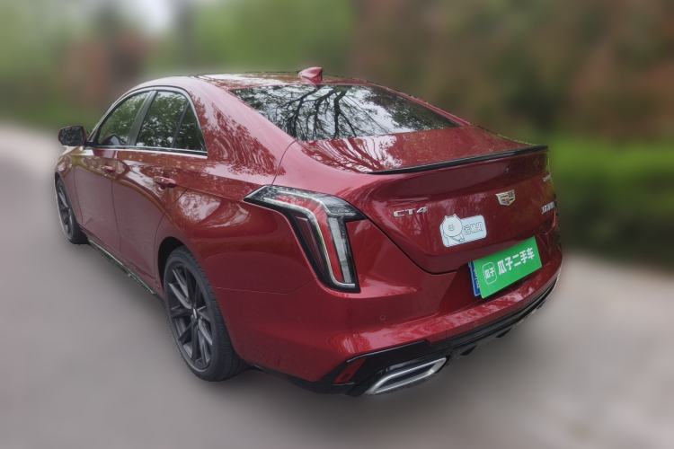 Used Cadillac CT4 2020 28T Elite Edition Rear Left 45 Deg