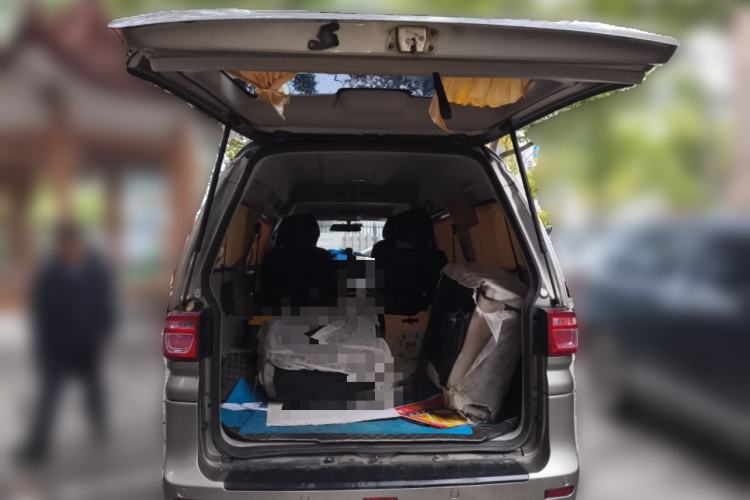 Used FORTHING Lingzhi 2019 M5L 1.6L 7-Seater Comfort Model China VI Standard Trunk