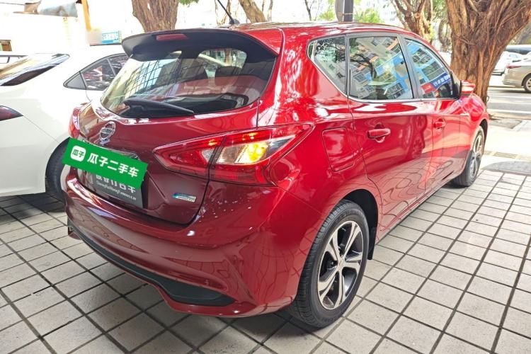 Used Nissan Tiida 2019 1.6L CVT Smart Drive Version China VI Standard Rear Right 45 Deg