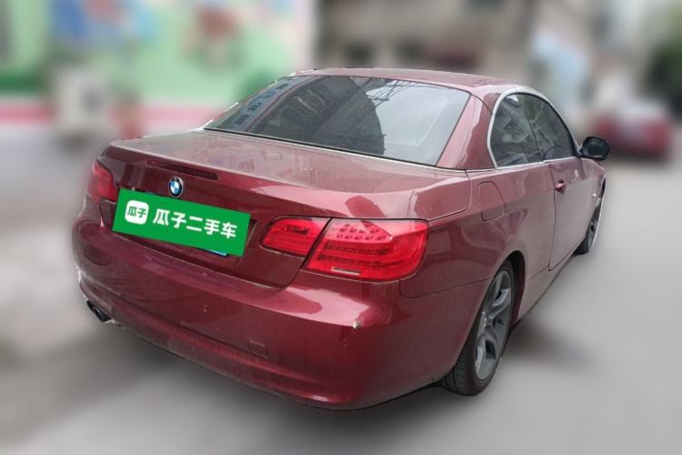 Used BMW 3 Series 2011 325i Convertible Coupe Rear Right 45 Deg