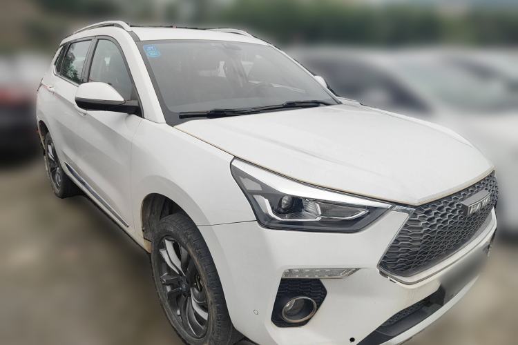 Used Haval H6 Coupe 2019 1.5T Automatic Two-Wheel Drive Ultra-Luxury Smart Connectivity Model China VI Standard Front Right 45 Deg