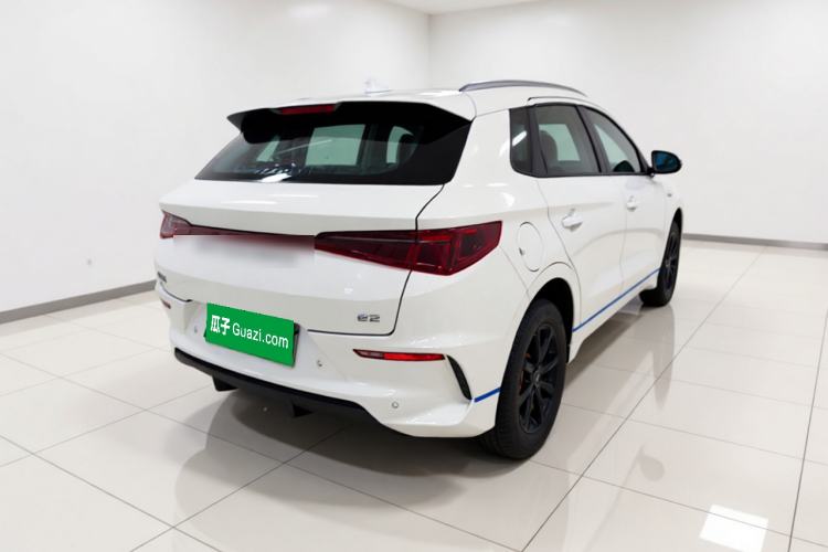 Used BYD e2 2021 Luxury Model Rear Right 45 Deg