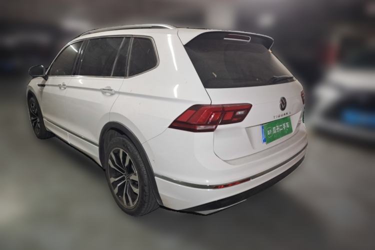 Used Volkswagen Tiguan L 2021 330TSI Automatic Two-Wheel Drive R-Line Enhanced Edition Rear Left 45 Deg