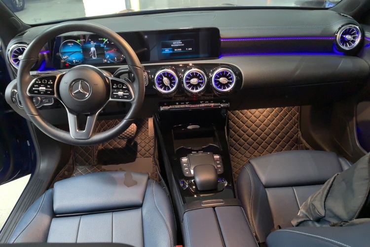 Used Mercedes-Benz A-Class 2020 Restyled A 200 L Sport Sedan Dynamic Version Center Console