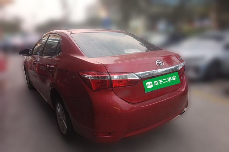 Used Toyota Corolla 2014 1.6L CVT GL-i Rear Left 45 Deg