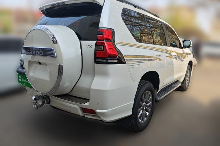 Used Toyota Prado 2019 3.5L Automatic TX-L Deluxe Edition with Rear-Mounted Spare Tire Rear Right 45 Deg