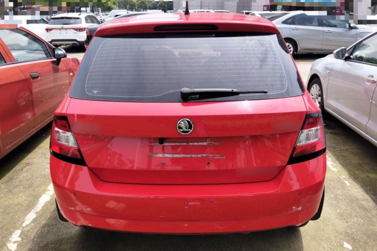 Used Skoda Fabia 2017 1.4L Automatic Car Enjoy Edition Rear