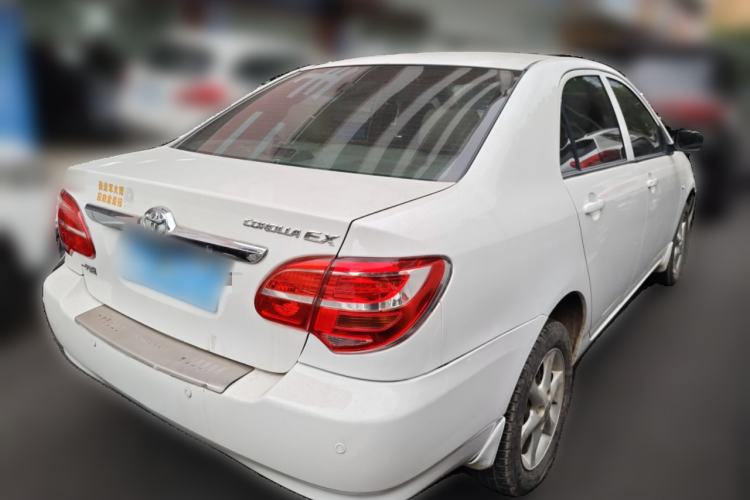 Used Toyota Corolla EX 2013 1.6L Automatic Excellence Edition Rear Right 45 Deg