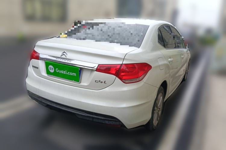 Used Citroen C4L 2014 1.8L Intelligent Drive Automatic Enjoyment Model Rear Right 45 Deg