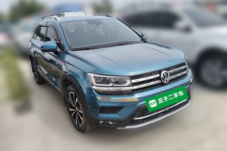 Used Volkswagen Tharu 2019 330TSI Four-Wheel Drive Luxury Edition China VI Standard Front Right 45 Deg