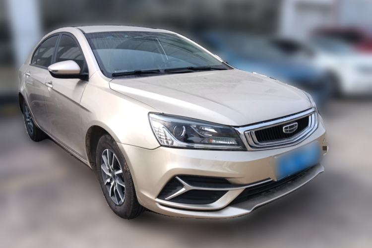 Used Geely Auto Emgrand 2019 Leading Edition 1.5L CVT Luxury Model China VI Standard Front Right 45 Deg